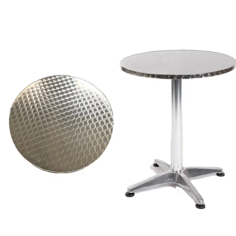 

Hot Selling DIA 60cm Durable MDF Round Outdoor Tables Patio Table