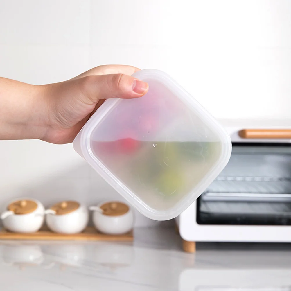 

4pcs Fresh-Keeping Food Storage Box Detachable PP Container Drainage Design for Fruits Vegetables Ingredients Berry Containers
