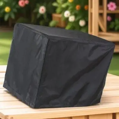 

Waterproof Generator Cover Outdoor Storage Protection Uv Rain Snow Resistant Elastic Drawstring Machine Cover For Garden