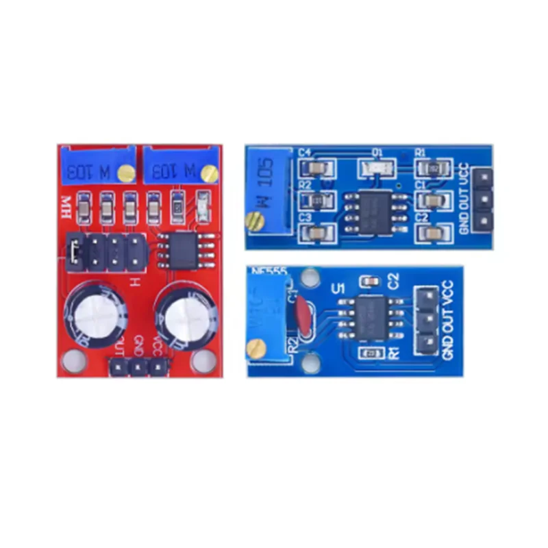 1PCS NE555 pulse frequency, duty cycle adjustable module,square/rectangular wave signal generator,stepping motor driver