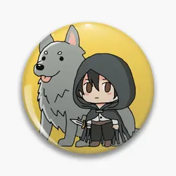 Mistborn Vin And Oreseur  Soft Button Pin Hat Badge Cute Jewelry Clothes Lapel Pin Brooch Gift Fashion Lover Cartoon Women Metal