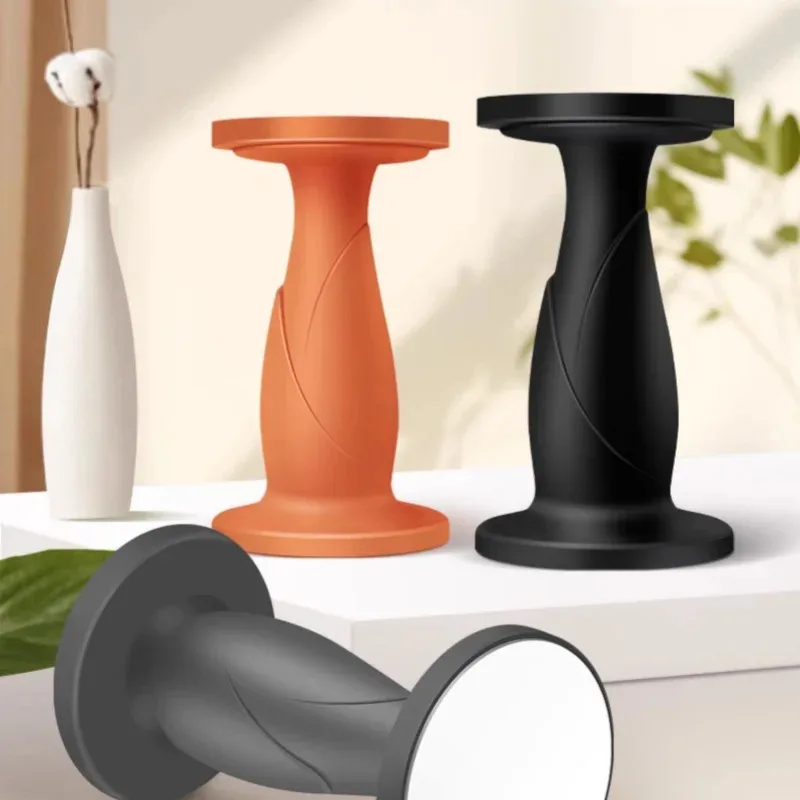 

Silicone Self Adhesive Door Stopper with Strong Suction Floor Holder Anti-Collision Wall Protectors for Home And Bedroom Safety