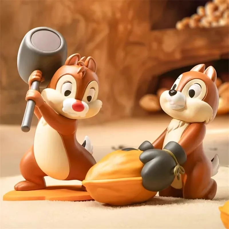 

No Box Disney Merchandise Chip Dale Brother Series Figurines Models Desktop Decorations Toy Ornaments Commemorative Collectibles