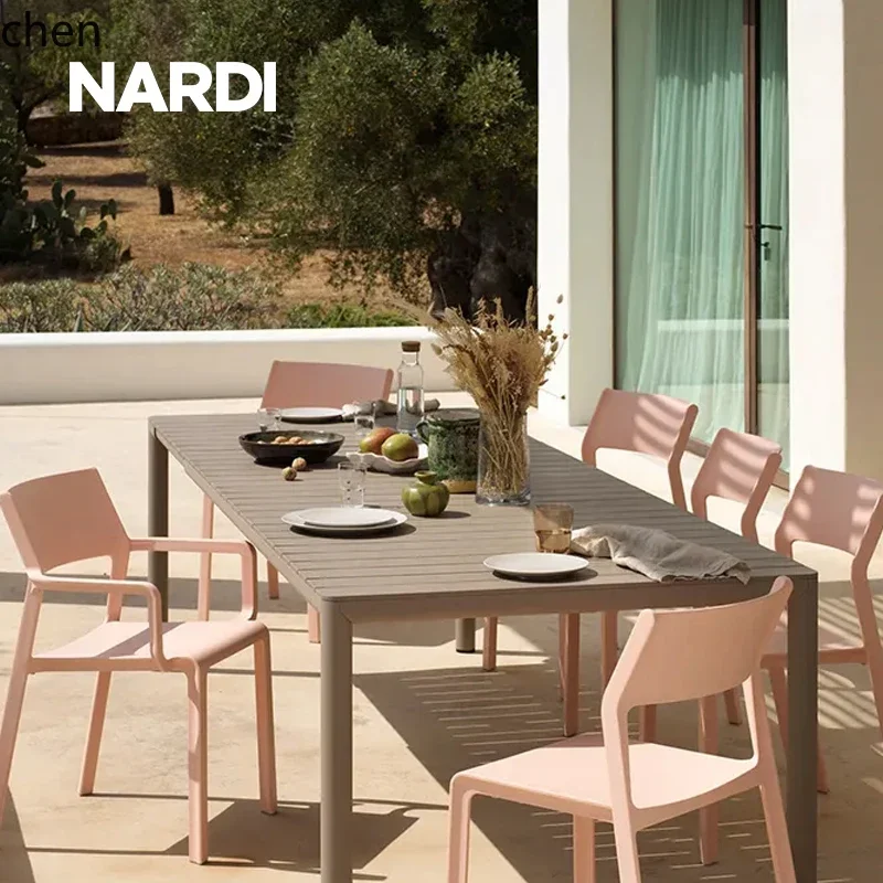 

YFY imported outdoor tables and chairs courtyard garden terrace villa balcony modern simple outdoor tables and chairs
