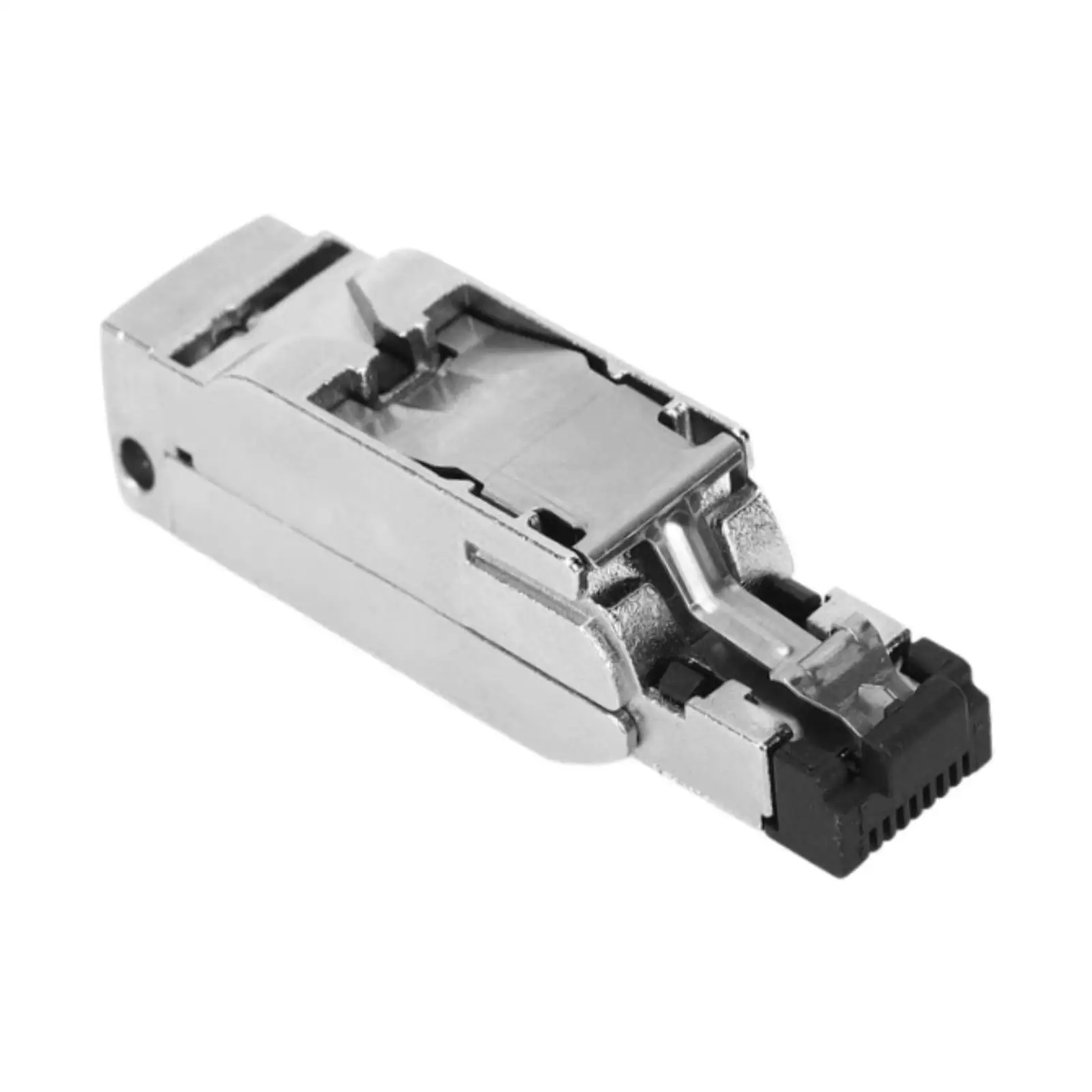 Ethernet Connector Stable High Speed Transmission Heavy Duty Waterproof 4 Pins Network Cable Connector Eletrical Accessories