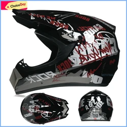 Motorcycle Helmet Children Off-road Helmet For Kids MotoBike Downhill AM DH Cross safety Helmet Capacete Motocross Casco
