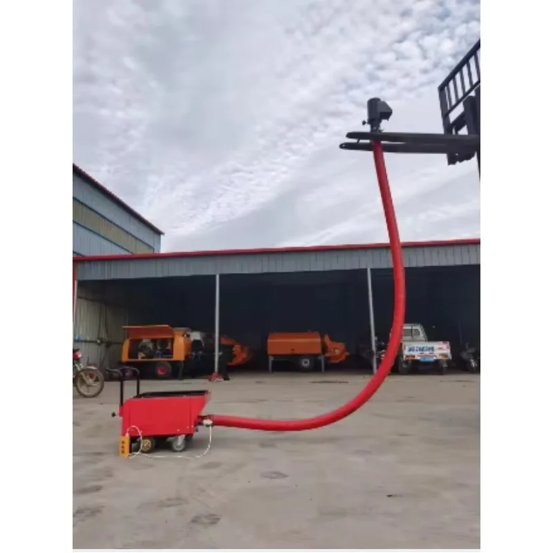 

Customized Electric Engine Motor Screw Concrete Pump Small Pump Secondary Structure Screw Pump 10m Vertical Construction