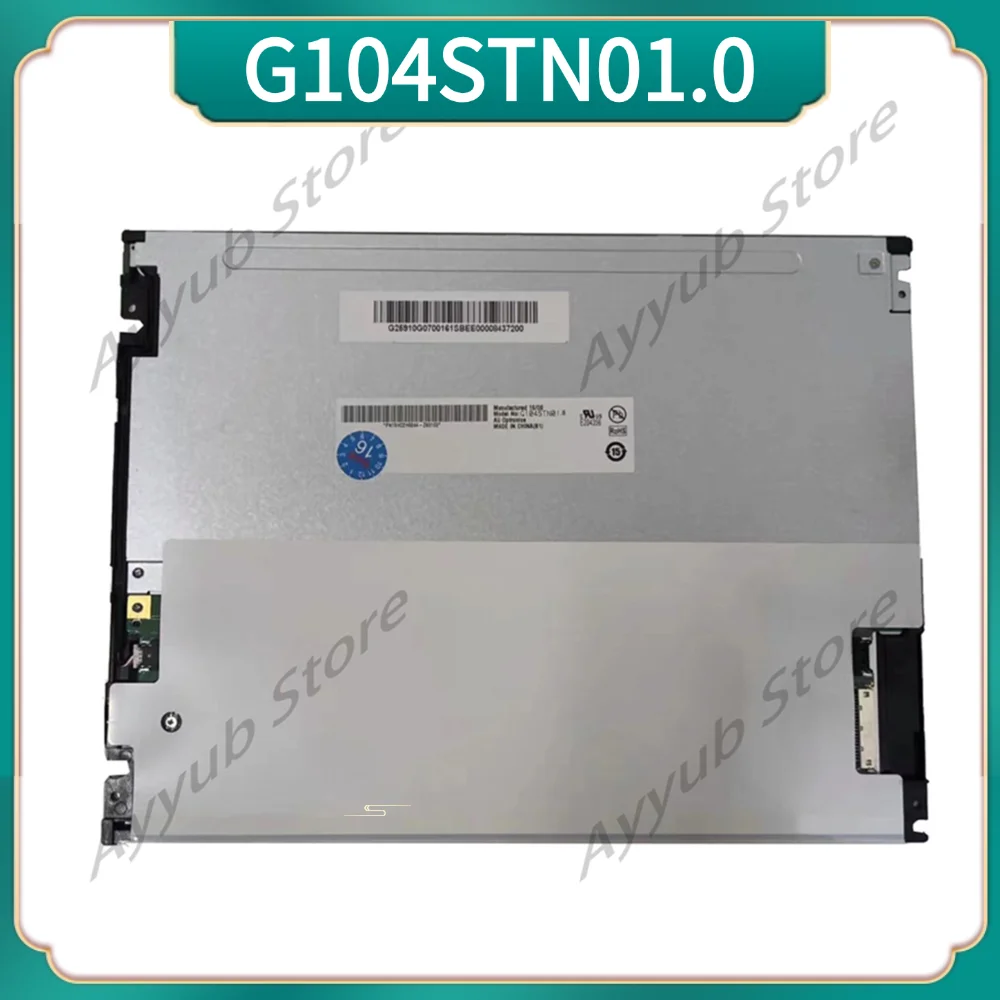 10pcs G104STN01.0 For AUO 10.4 Inch 800*600 TFT 20PIN Industry LCD Panel 100% Full Tested Before Shippment