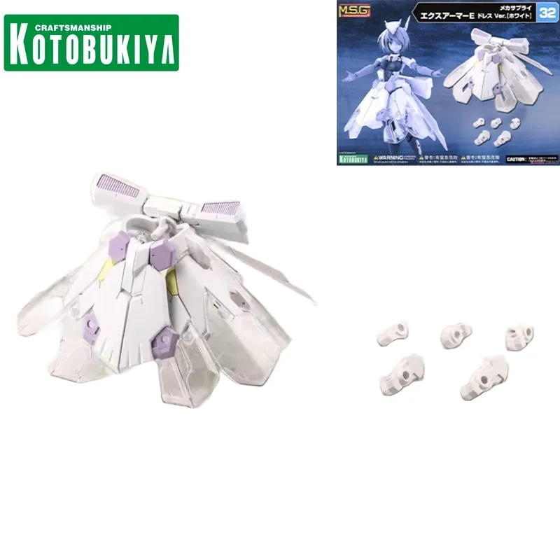 

KOTOBUKIYA Original Anime Figure MSG Machinery Parts Expand ArmorE White Full Dress MJ32 Action Figure Toys for Kids Gift
