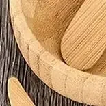 10 個 DIY マスク美容ツール木製竹スパチュラ湾曲した化粧品ミニフェイスクレイ軟膏スクラブクリームスプーンマスクブラシスキンケア