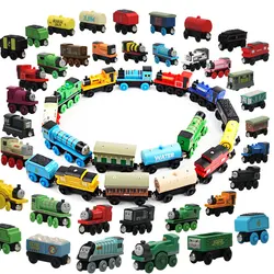 Thomas Wooden Train Toys for Kids James Diesel Molley Toby Oliver Harold Plane Rail Model Thomas And His Friends Toys Kids Gifts