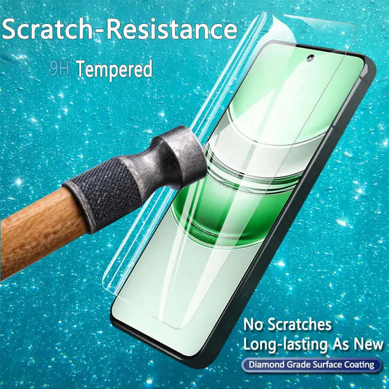 1-4 قطعة حامي الشاشة ل Realme C71 C 71 6.67 "الزجاج المقسى كريستال 9H عالية الألومنيوم المضادة للخدش بصمة صديقة #4