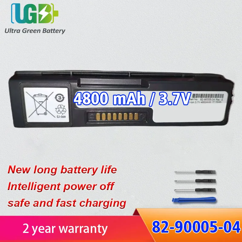 UGB New 82-90005-04 Battery For symbol 82-90005-04 WT4070 4000 4090 Scanner battery 4800MAH 3.7V