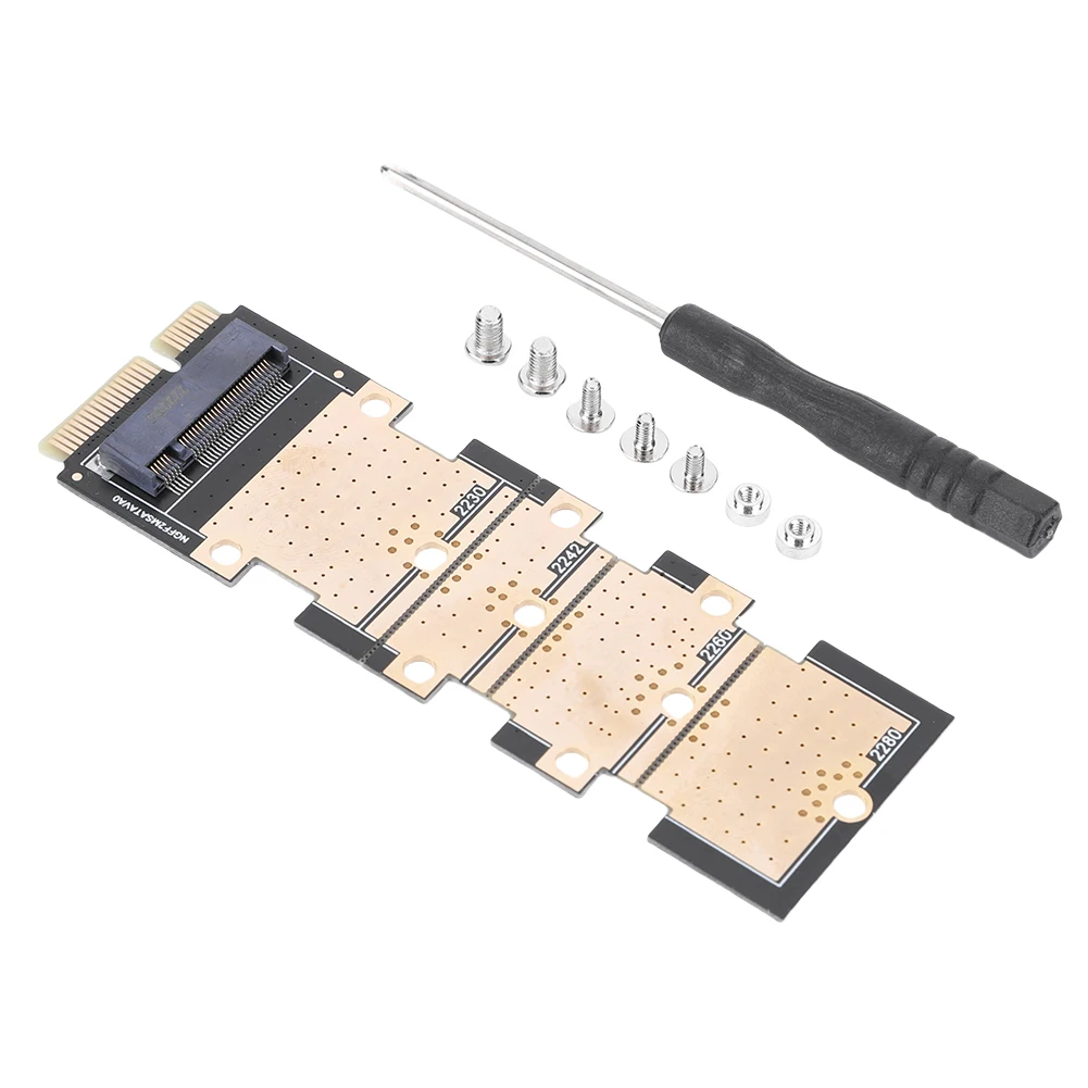 Carte convertisseur M.2 NGFF vers MSATA, adaptateur clé B, SSD vers Mini SATA, pour ordinateur portable et de bureau