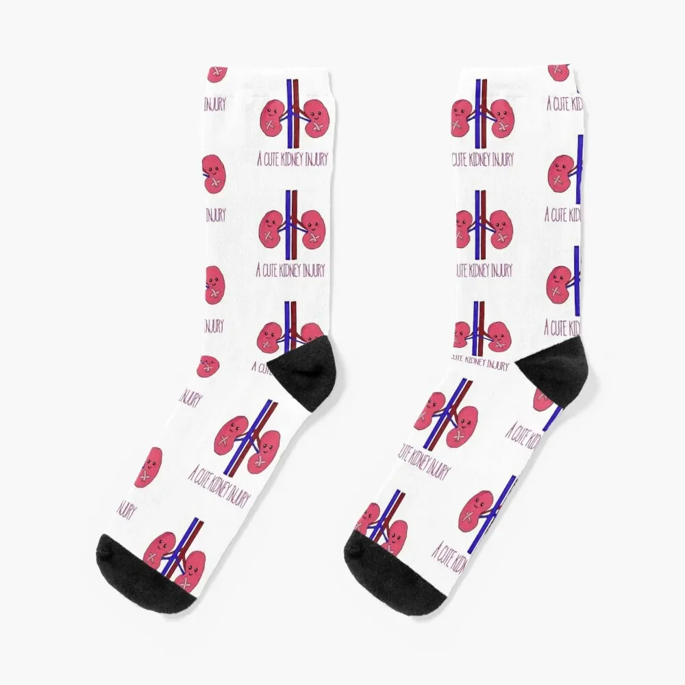 A cute kidney injury Socks christmas stocking short Women Socks Men's