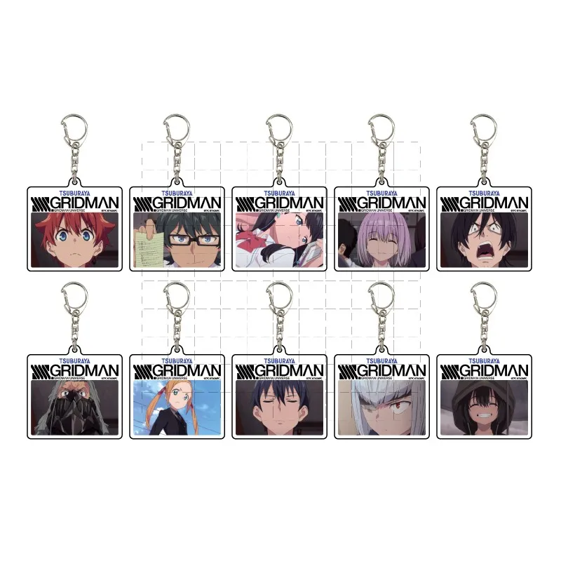 Game Asukagawa Chise Asanaka Yomogi Onija GAUMA Shizumu Mujina Juuga Keychain Doll Anime Yamanaka Koyomi Acrylic Keyring Gift