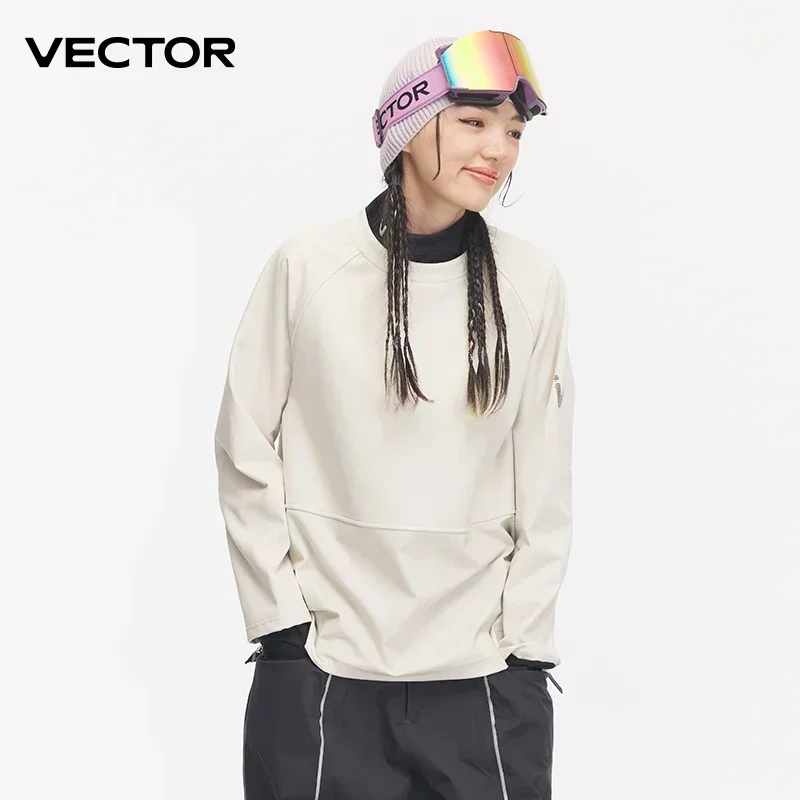 VECTOR Effen Kleur Mannen Hoodies Fleece Warm Vrouw Sweatshirt Mode Streetwear Casual Losse Ademende Truien Merk Hoody