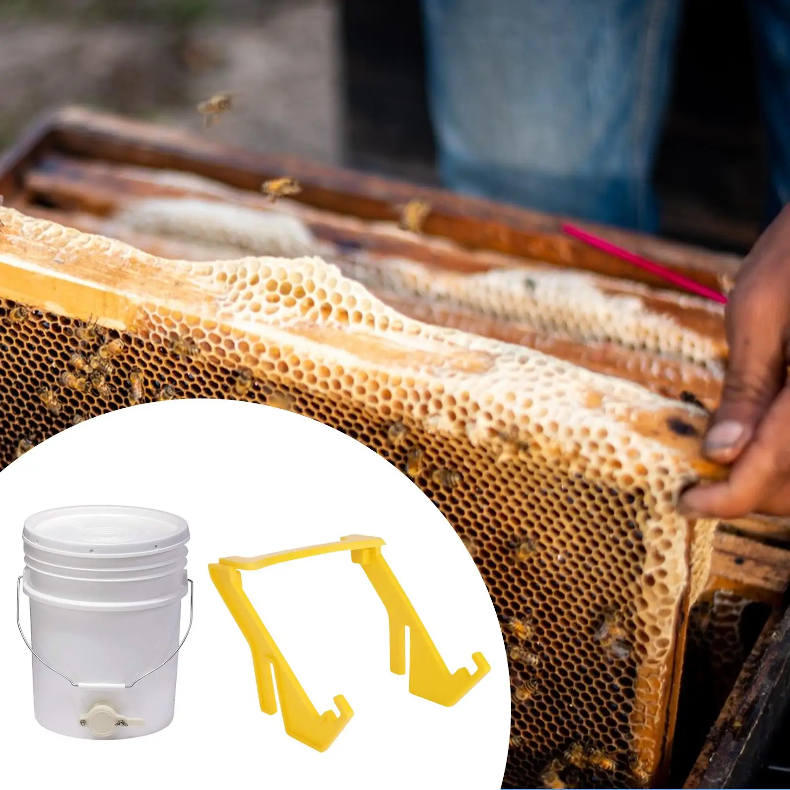 

Honey Pail 20 L Capacity Multipurpose Barrel Portable Container Honey Bucket
