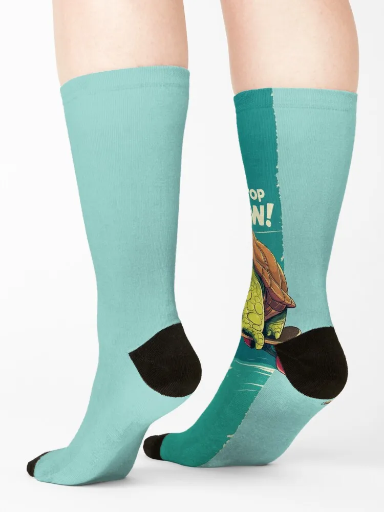 High Speed Turtle Socks Stockings compression moving stockings hiphop summer Socks Girl Men's