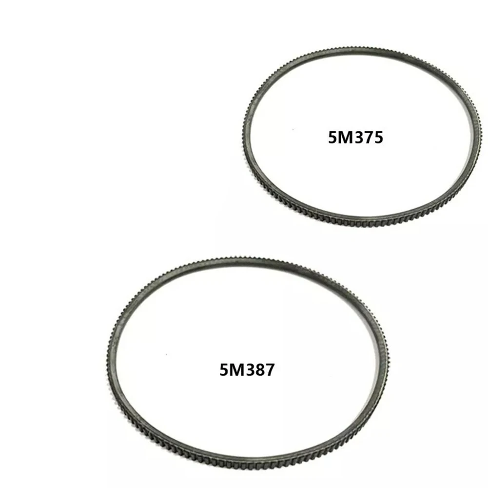 2 Pcs MODEL 5M375 LATHE BELT FOR MOST BORE 38MM METAL MINI LATHE MOTOR BELT Lathe Belt Metalworking Equipment Replacement Parts