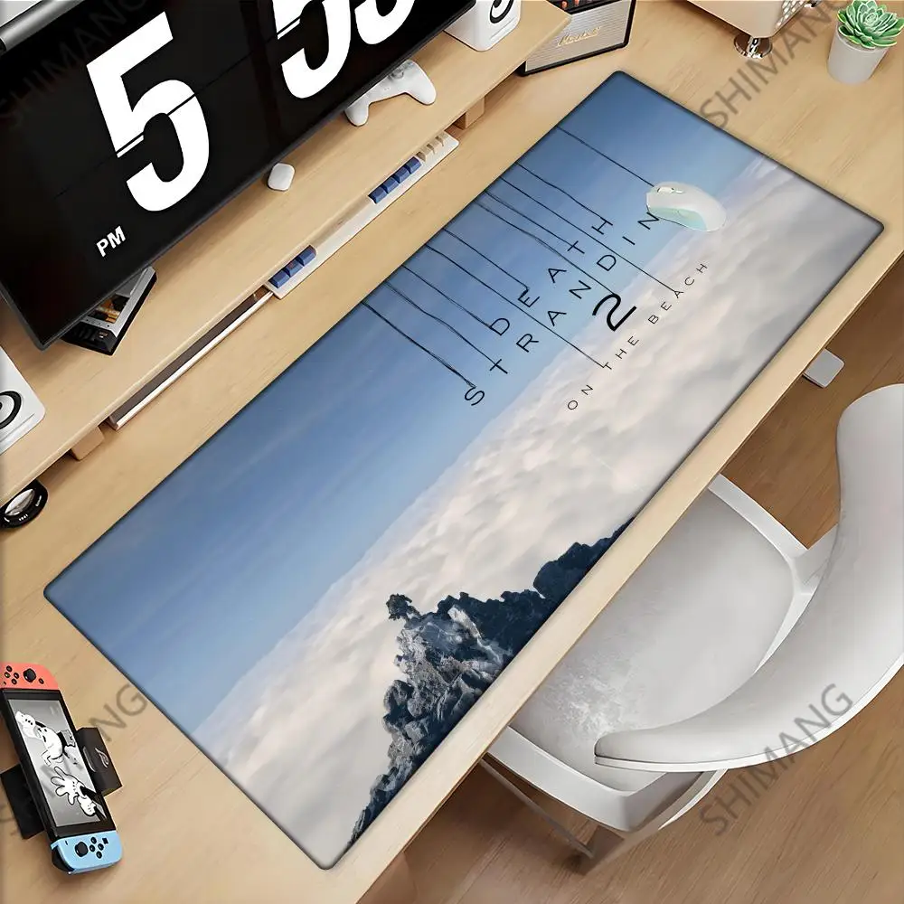 Death Stranding Mousepad INS Tide Large Cartoon Anime Gaming Mouse Pad Keyboard Mouse Mats Desk Mat Accessories