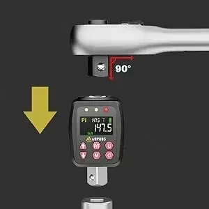 Digital Torque Wrench Adapter-electronic Precision Converter And Torque Meter With 1/2” LCD Display