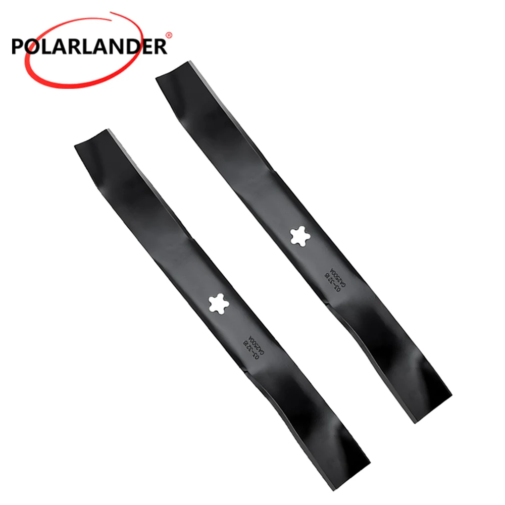 1. 3.74Lbs 134149 Mulching Blade Set 3‑in‑1 Function 5‑Point Star Center Hole For Craftsman Husqvarna 42 Inch Riding Mower
