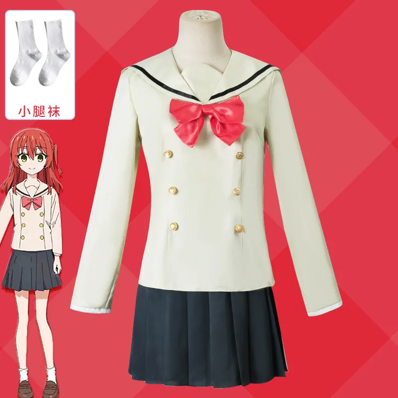 

Lonely Rock Cos Goto Yili C Uniform Dokhong Xia Jk Yamada Ryoki Tawu Generation Lucy Cosplay Women's Clothing