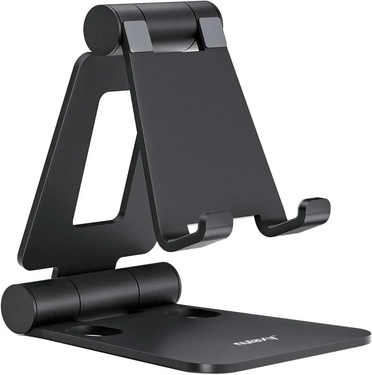 Adjustable Foldable Phone Stand for iPhone, Samsung, Nintendo Switch – Compact Desktop Holder