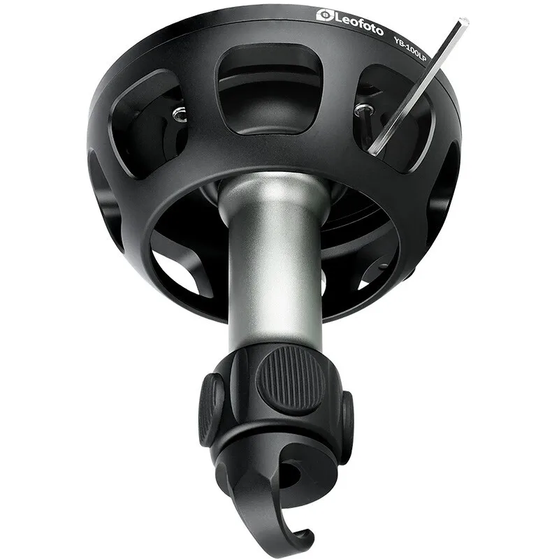 Leofoto 100 مللي متر العالمي الكرة السلطانية محول الكرة السلطانية محول التصوير الفوتوغرافي ومعدات التصوير الفيديو الملحقات عموم/قاعدة الميل