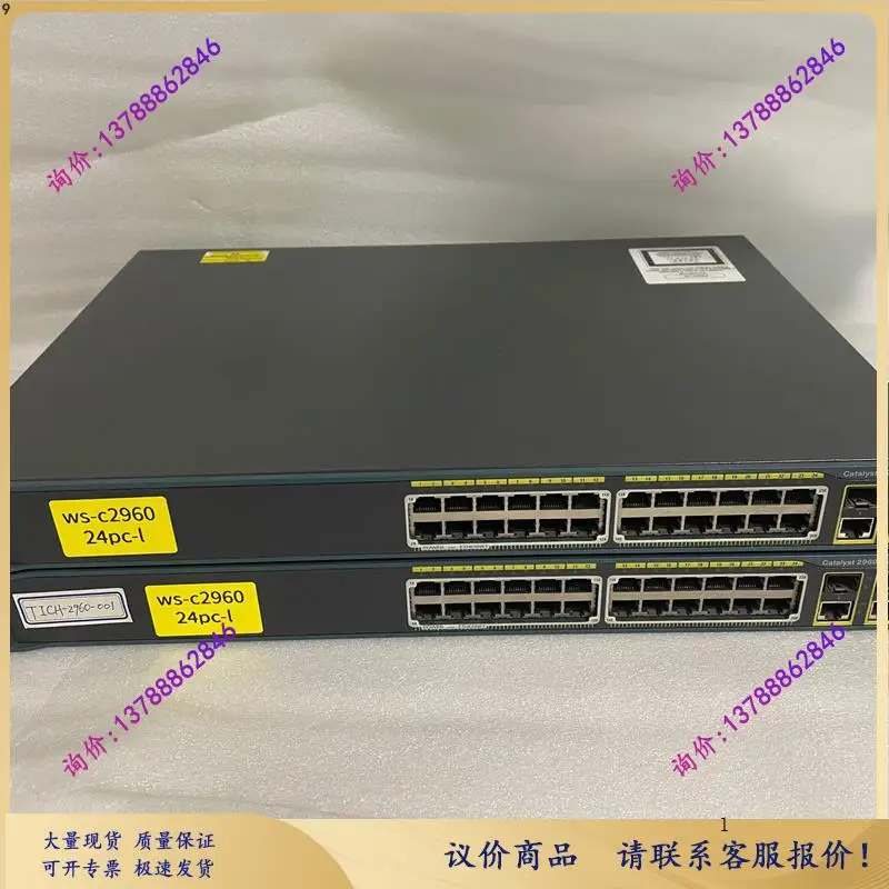 WS-C2960-24PC-L 24-port 100M POE Power Supply Machine 2 Electrical Ports + 2 Optical Ports