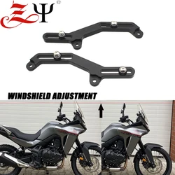 XL750 Motorcycle Windscreen Adjusters For Honda XL 750 Transalp 750 2023 2024 CNC Aluminum Windshield Bracket