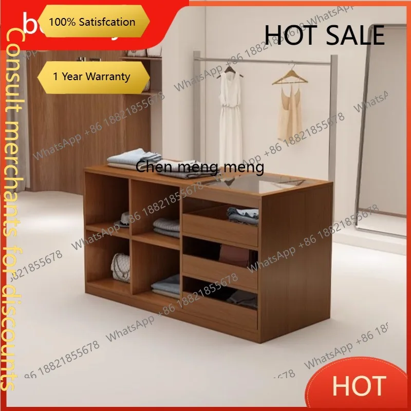 D5556 s6601 Clothing store Nakajima checkout page cabinet with glass ornaments jewelry display cabinet flowing water display bar