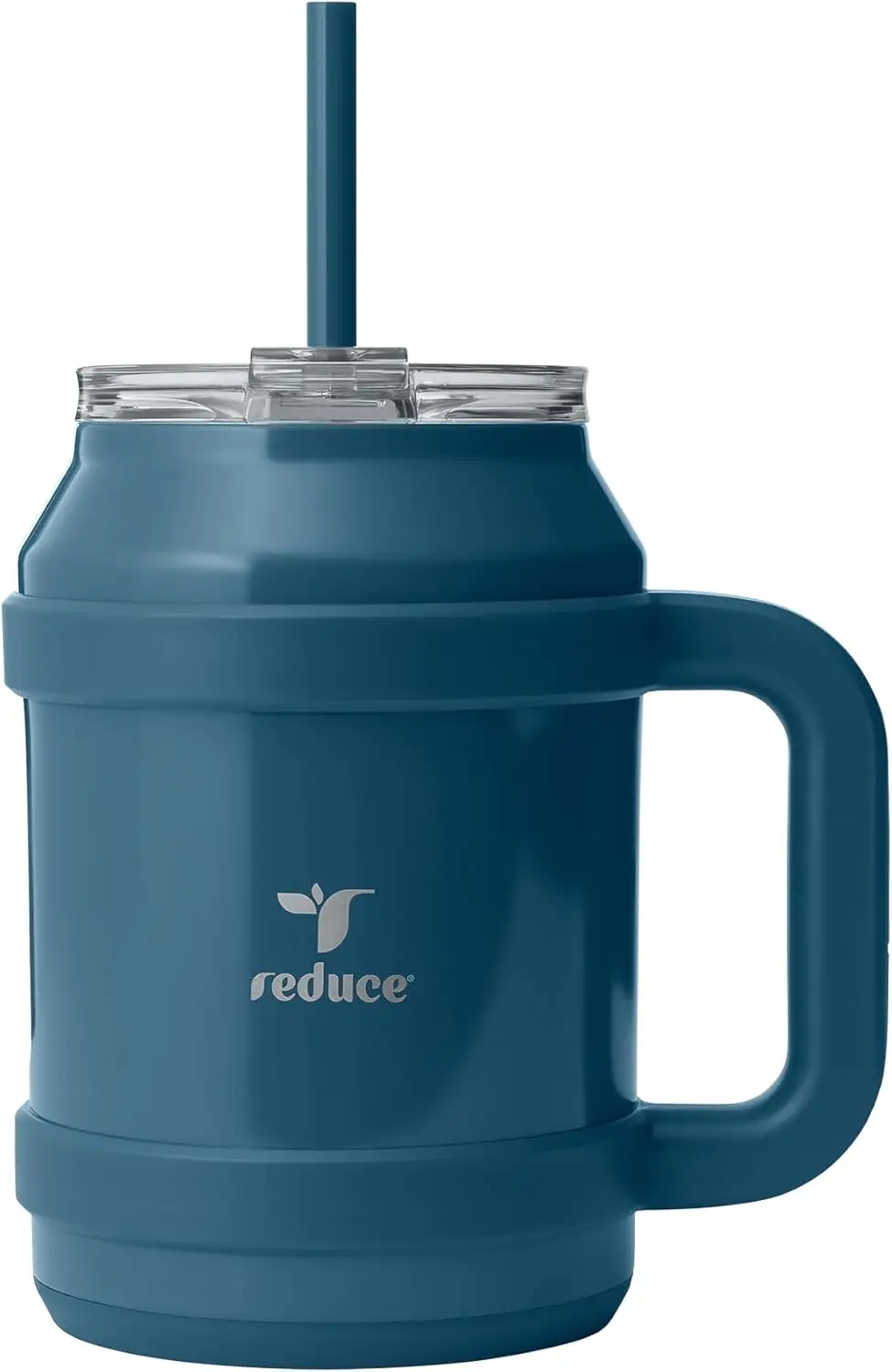 

50 oz Insulated Stainless Steel Tumbler with Lid, Straw, Handle - BPA-Free for Gym, Home, Office