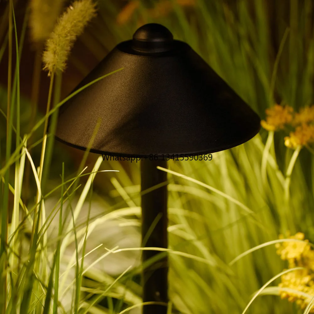 

T-CP7047 DC24V 4W IP65 Aluminum Creative Mushroom-shaped Umbrella Decorative Outdoor Garden Recessed LED Landscape Light