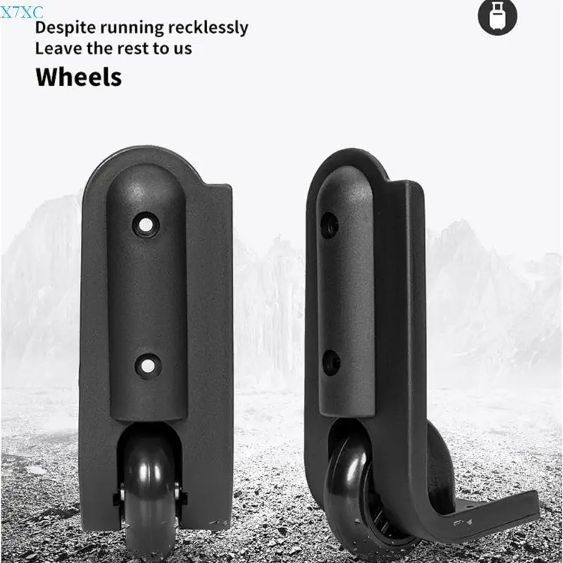 

X7XC 1 пара колес для чемодана, замена колес для багажа, колеса из ПВХ, запасные колеса на колесиках