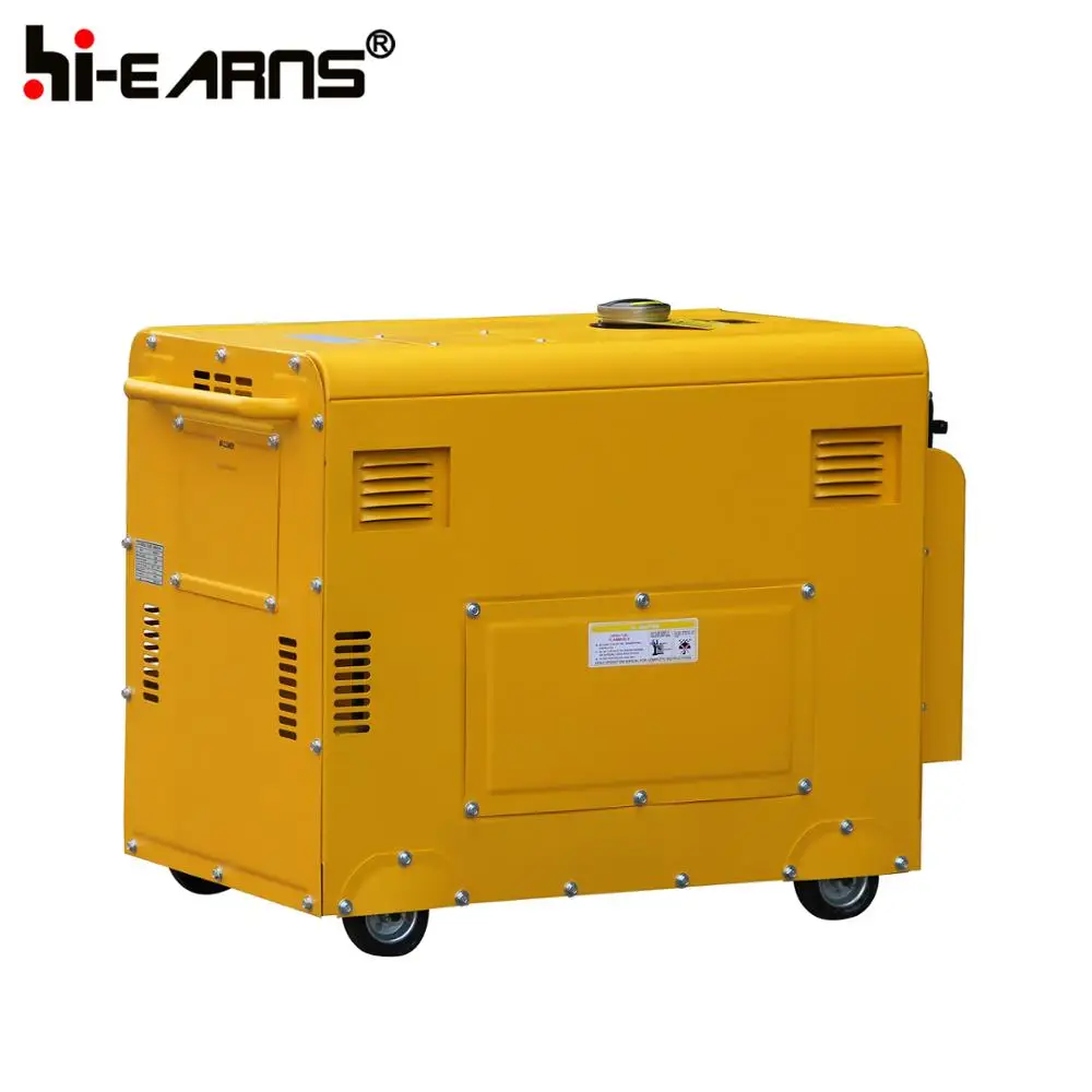 공랭식 휴대용 다이 발전기 판매, 6KW
