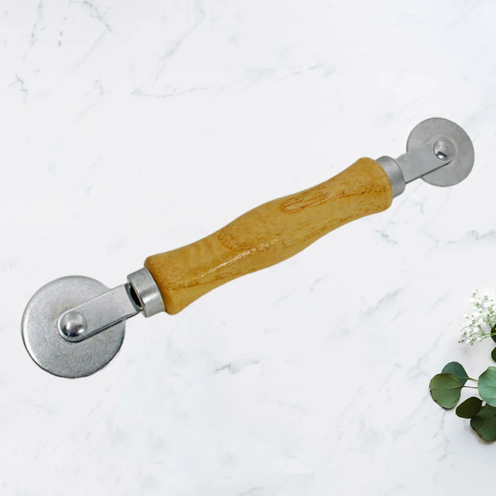 

Window Installation Tool High Quality Alloy Wooden Handle Double Head Pressing Roller For Mesh Replacement Durable