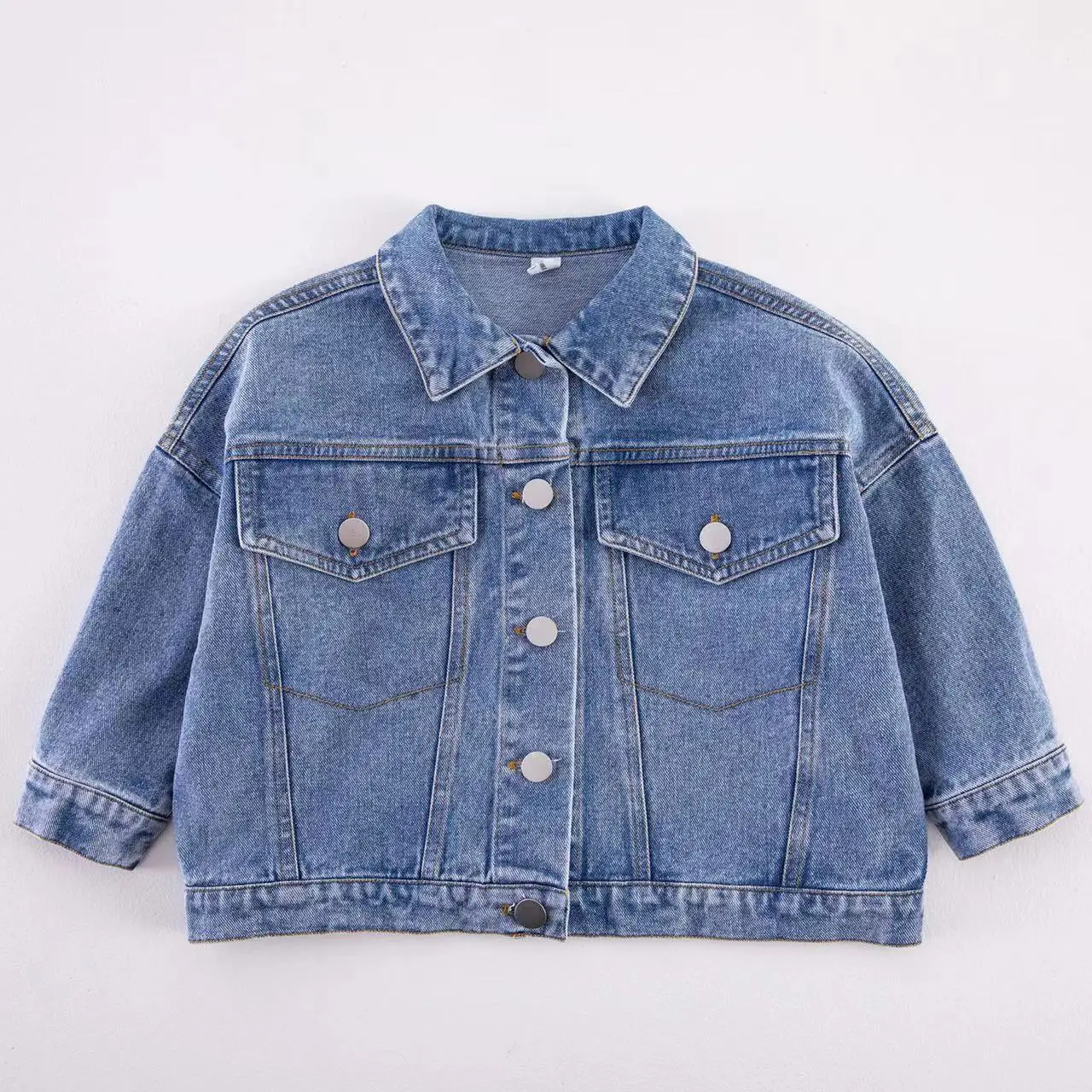 

Kids Personalized Little Kids Baby Jean Jacket Customize Name Denim Jacket for Toddlers Wedding Flower Girl Coats Birthday Gift