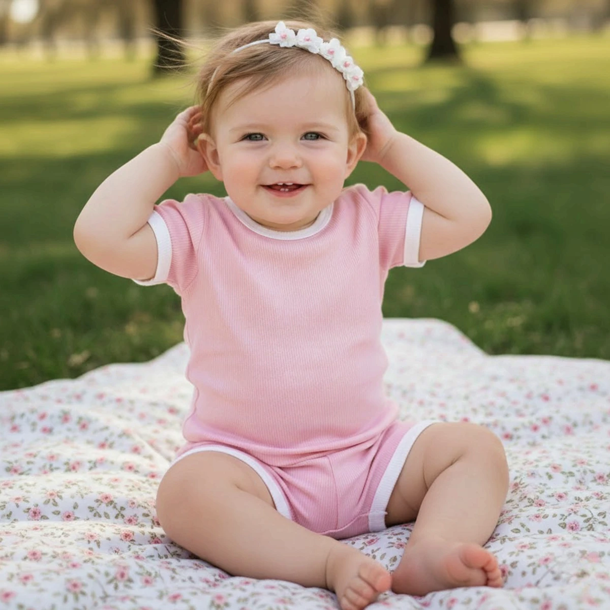 

Комплекты одежды для малышей: повседневные рубашки с коротким рукавом и шорты для мальчиков и девочек, 2 предмета