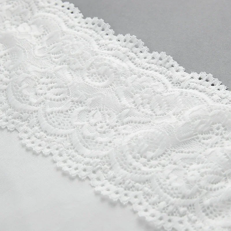 Women Camisoles Slim Fit small Top with Strap Tank Top Summer Lace Underwear Black and White Bottom Strap Vest Lace Top image 4