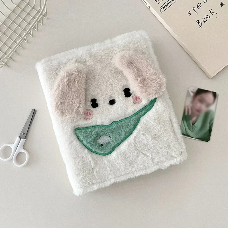 New Plush Collect Book Binding Machine A6 A5 Binder Photo Album Picture Card Binder Photo Card Storage Album Idol Supply 포카 바인더