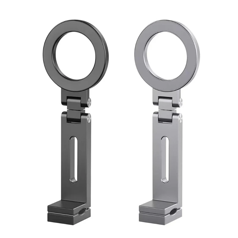 Starke Klemme, magnetischer Telefonhalter, 4000 g g Magnetverschluss, faltbar für Reisen, sichere leise – Detail 1