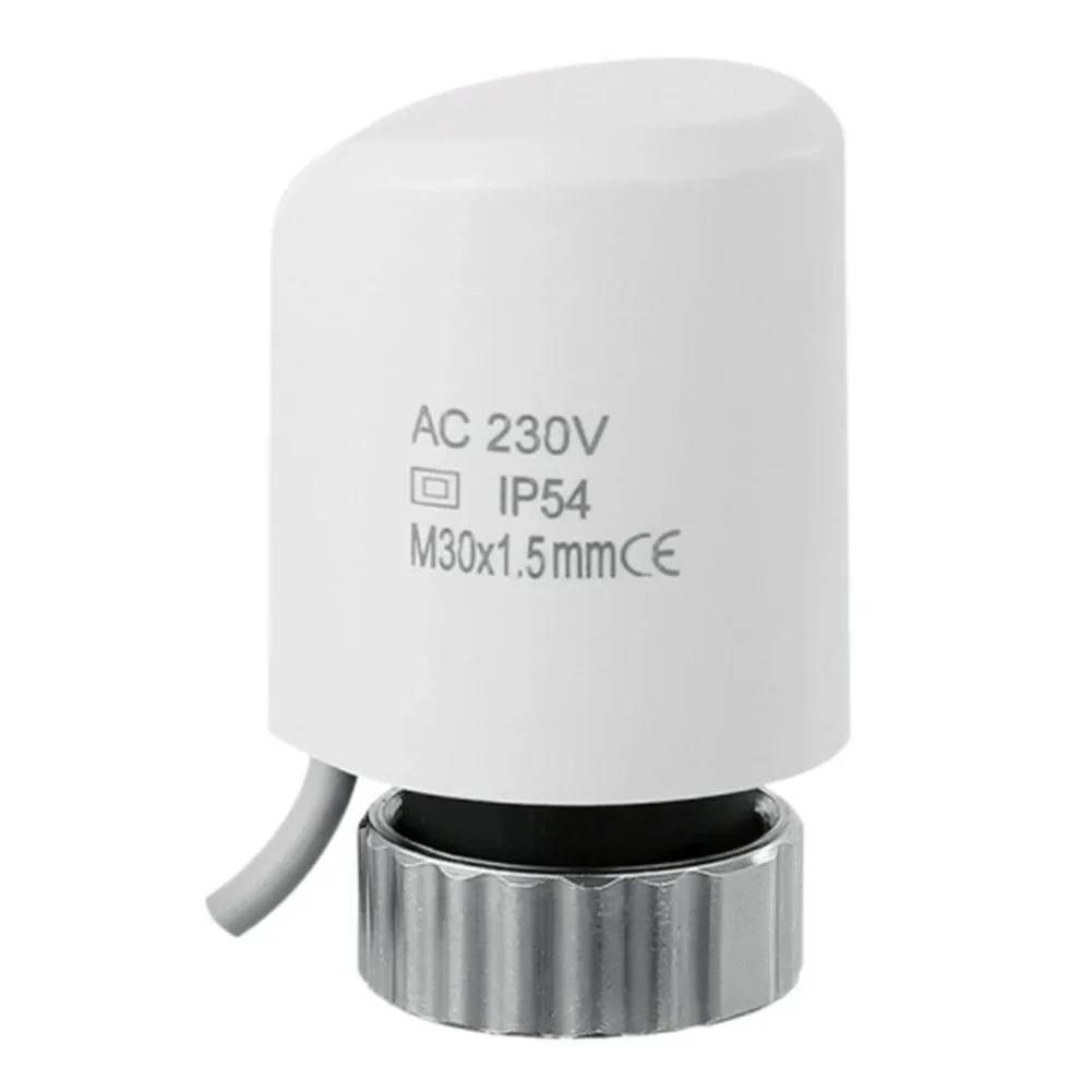 AC230V M30*1.5mm Electric Thermal Actuator For Floor Heating Radiator Valve For Control Temperature Water Flow Floor Heating