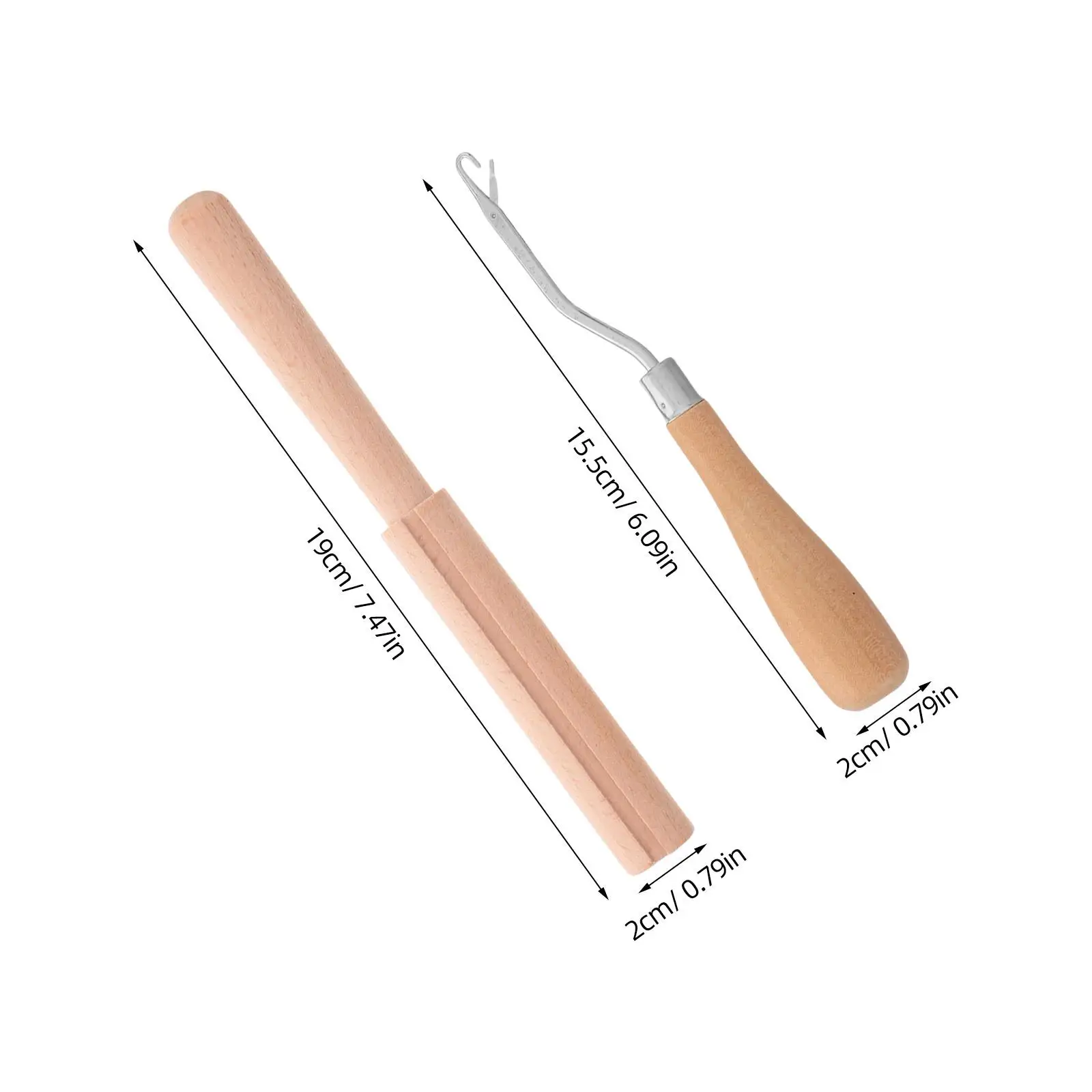 Tangent Tool Embroidery Thread Nippers Precision Cutting Sturdy Wooden Yarn Sewing Seam Ripper Knitting Accessories