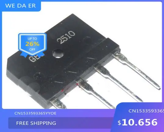 

new%100 GBJ2510 25A 1000V