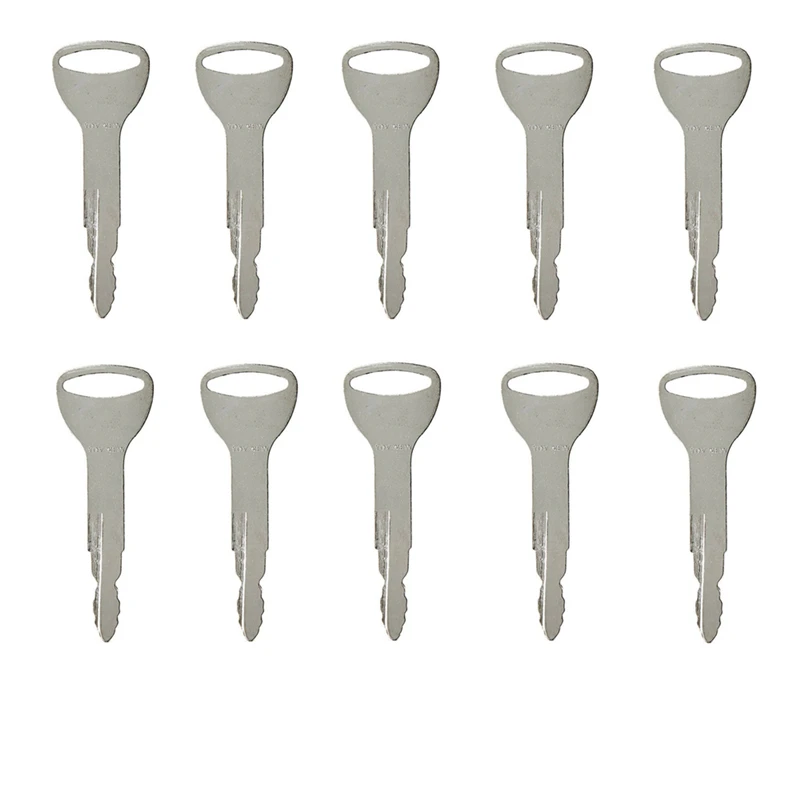 

(10) Ignition Key For Toyota New Forklift Heavy Equipment Replaces A62597 7591-23330-71 TY57591-23330-71 162597