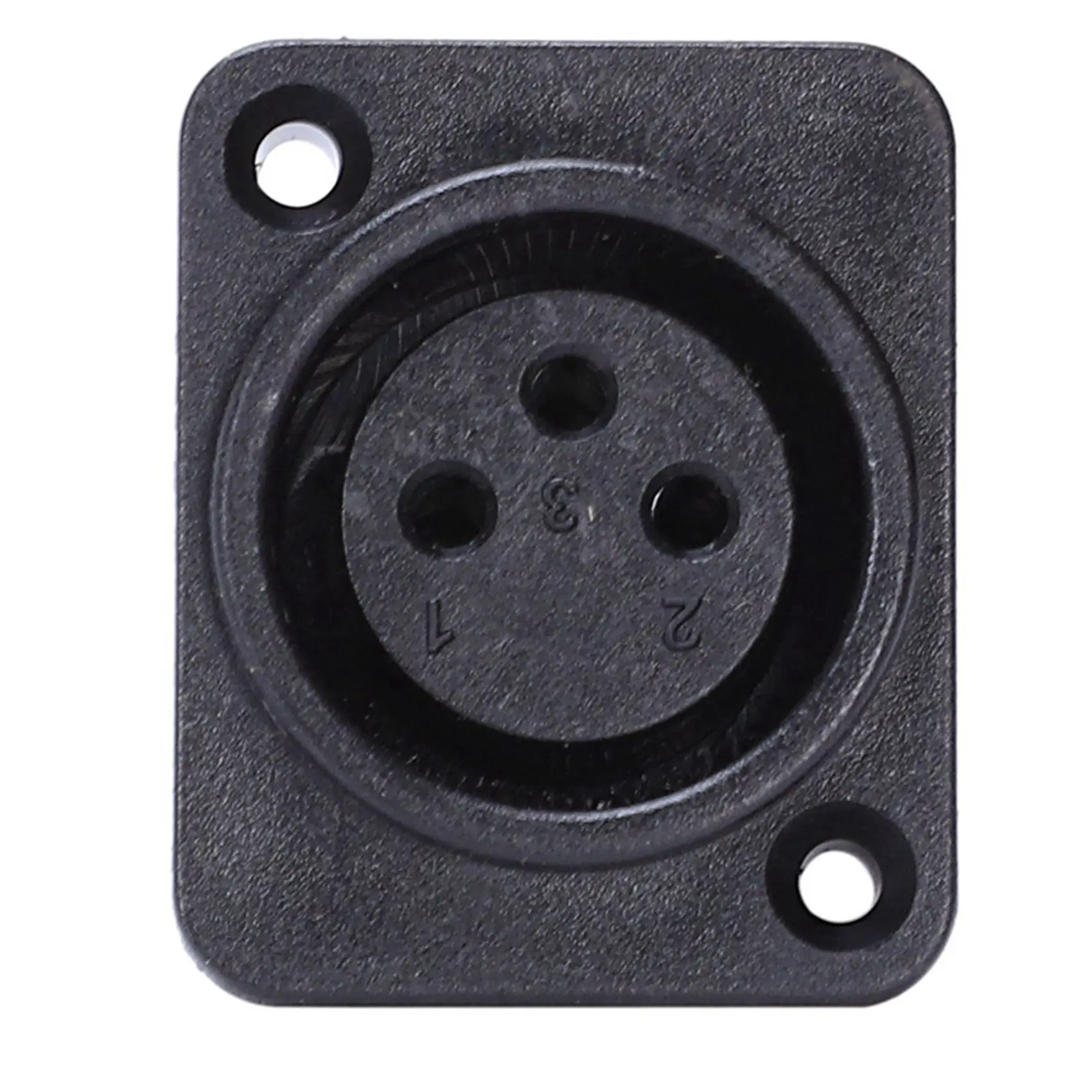AYHF 40Pcs Black XLR 3Pin Female Jack Panel Mount Chassis PCB Socket Connector - view 6