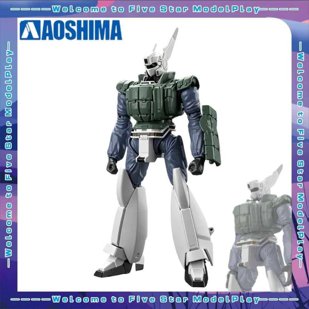 【FS】AOSHIMA ACKS Patlabor AV-98 Ingram Escala 1/43 Figura para Armar Modelo de Regalo