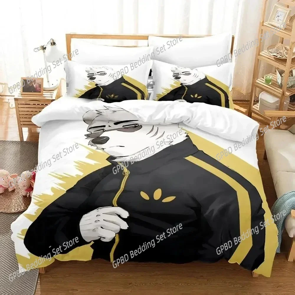 

3D Print Anime Odd Taxi Comfortable Duvet Quilt Cover Pillowcase Bedding Set Children Bedroom Decoration Home Textile